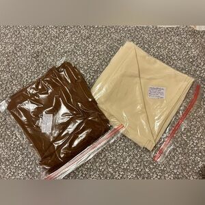 Vintage Brown and Cream Fabric Set from Pendleton